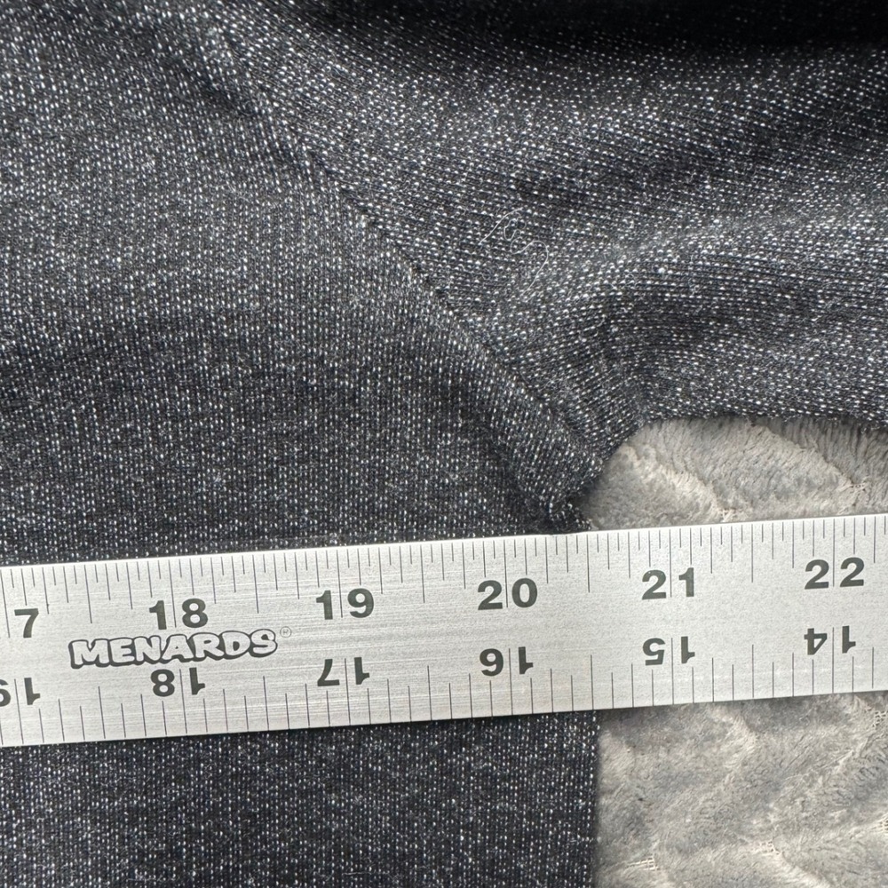Pact Organic‎ Charcoal Grey Heathered Pullover Hoodie Thumbholes Size M (1491) - Picture 6 of 7